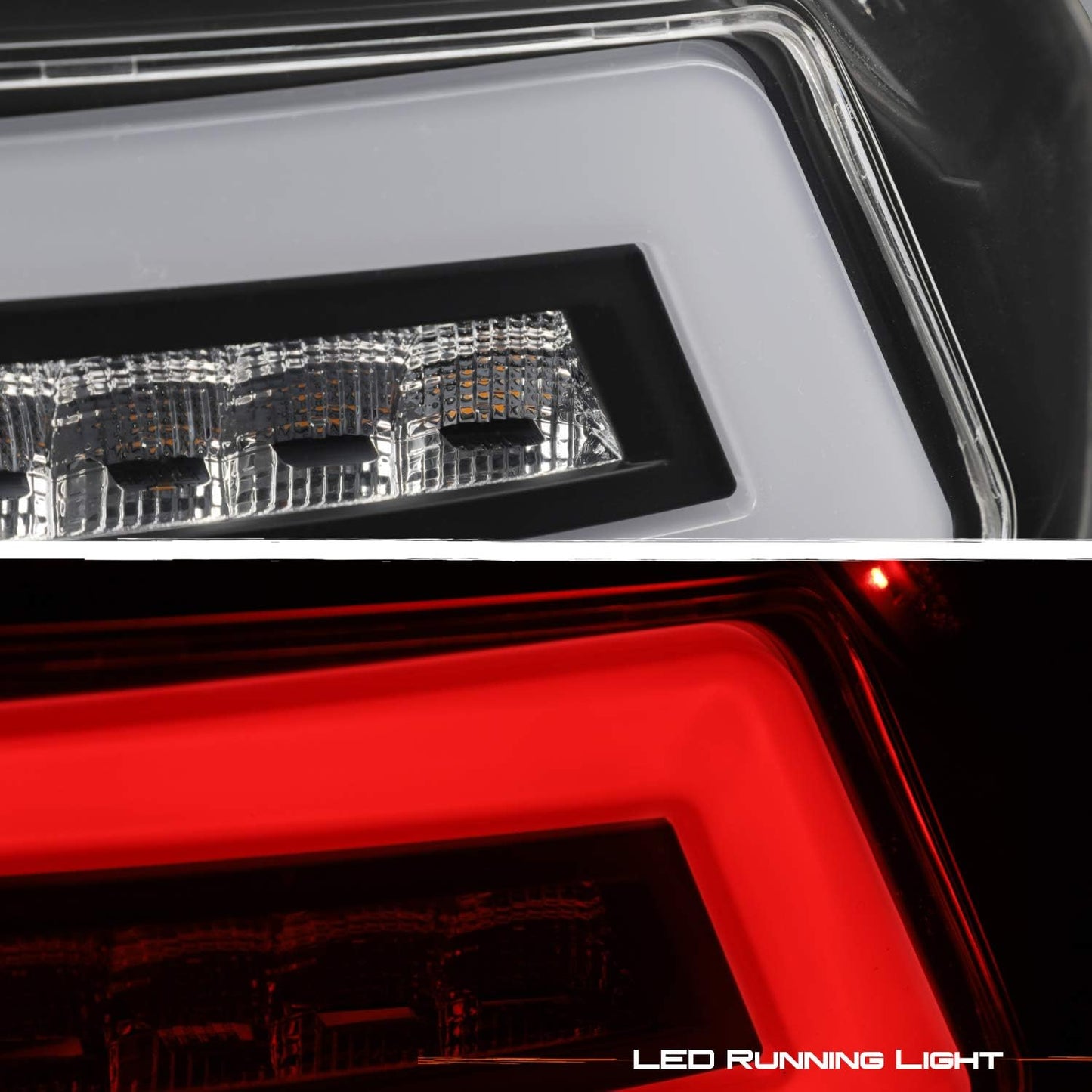 - for 2015-2021 Subaru WRX/WRX STI FULL LED Light Tube Black Housing Tail Brake Light Lamp