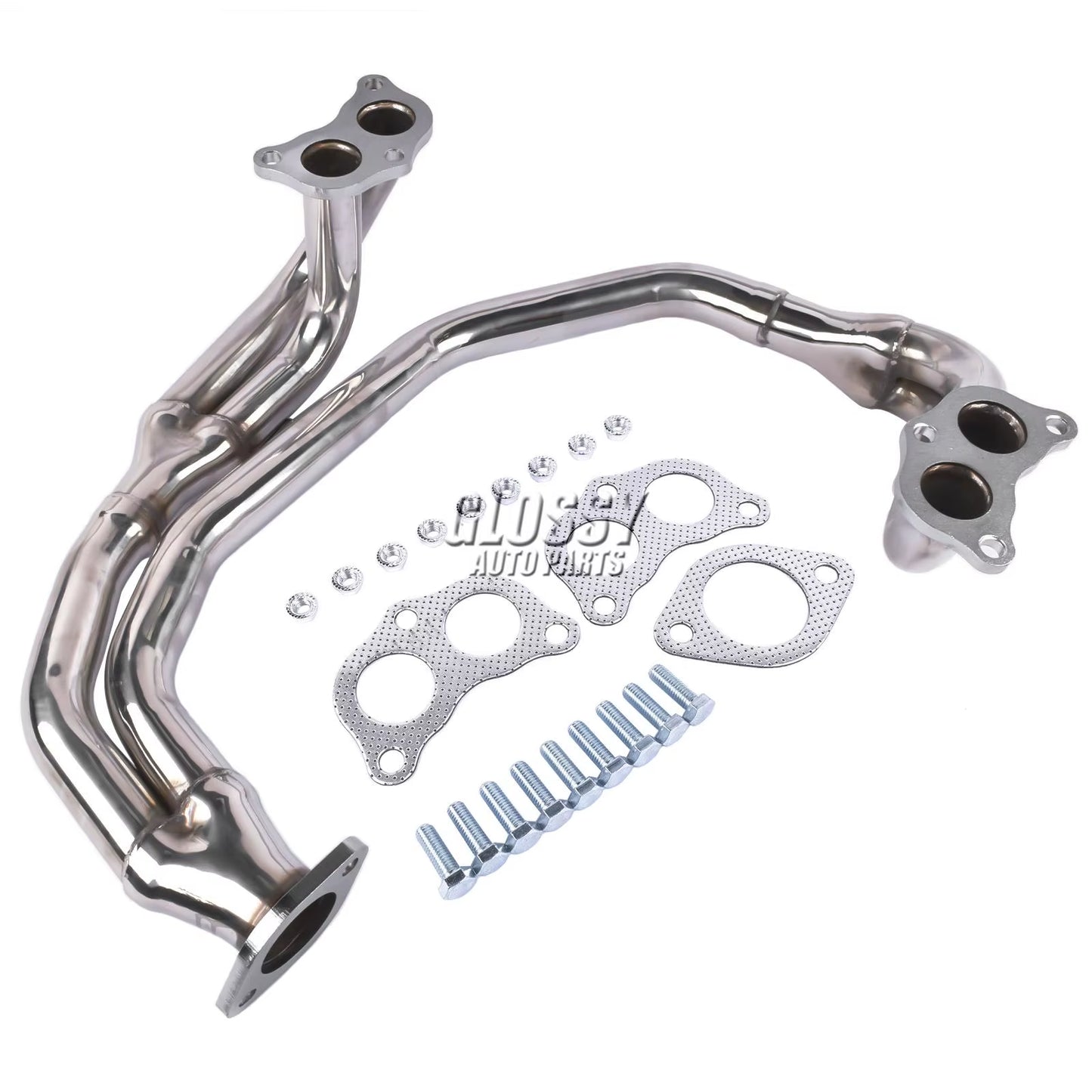 AP03 Set of Header Exhaust System for Subaru Impreza RS 2.5L 1998 - 2005