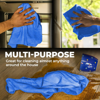 Premium Shammy Cloth for Car Drying - 26”X7” - Super Absorbent Chamois Towel for Car - Scratch-Free, Reusable & Soft