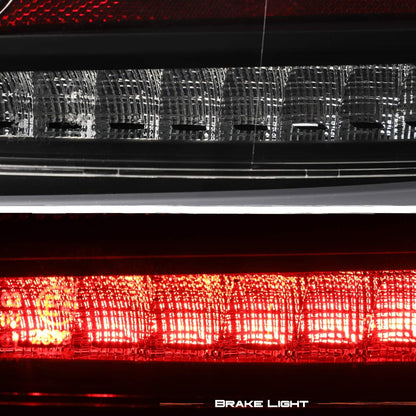 - for 2015-2021 Subaru WRX/WRX STI FULL LED Light Tube Black Housing Tail Brake Light Lamp